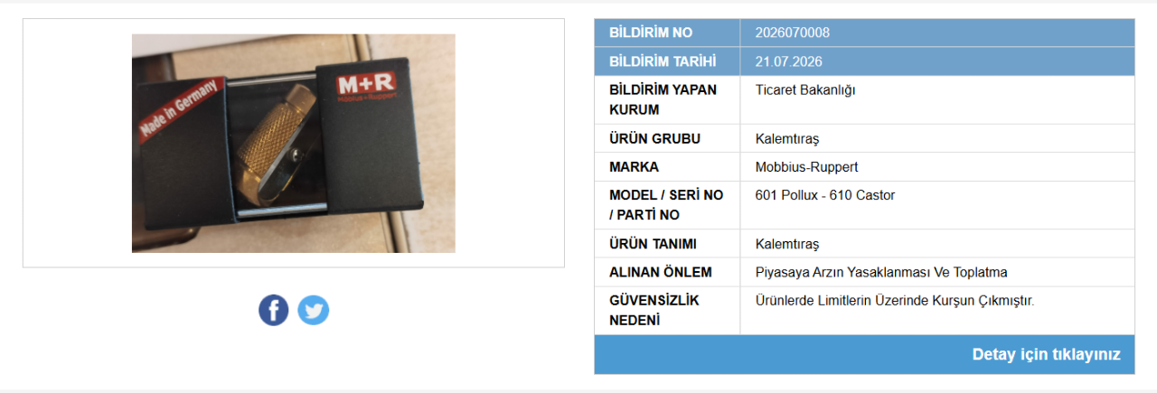 Ünlü markada kimyasal risk! Bakanlık satışını yasakladı, raflardan toplatılıyor