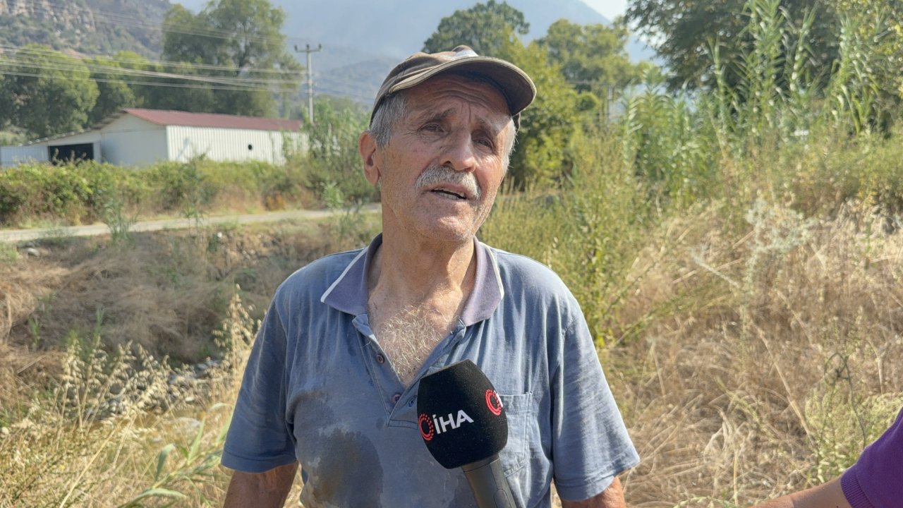 18 saatlik fedakârlık! Fethiye yangınının görünmeyen kahramanı! Kanser hastası Nazmi amca  kurduğu sistem hayat kurtardı