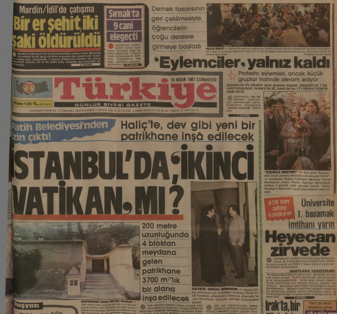 18 NİSAN 1987