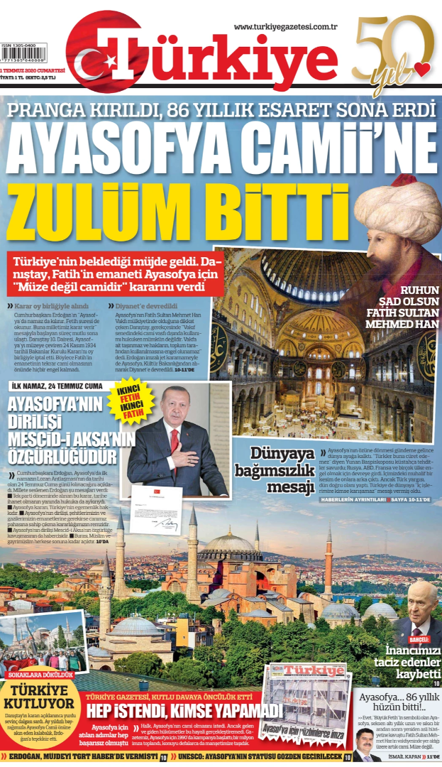 11 TEMMUZ 2020