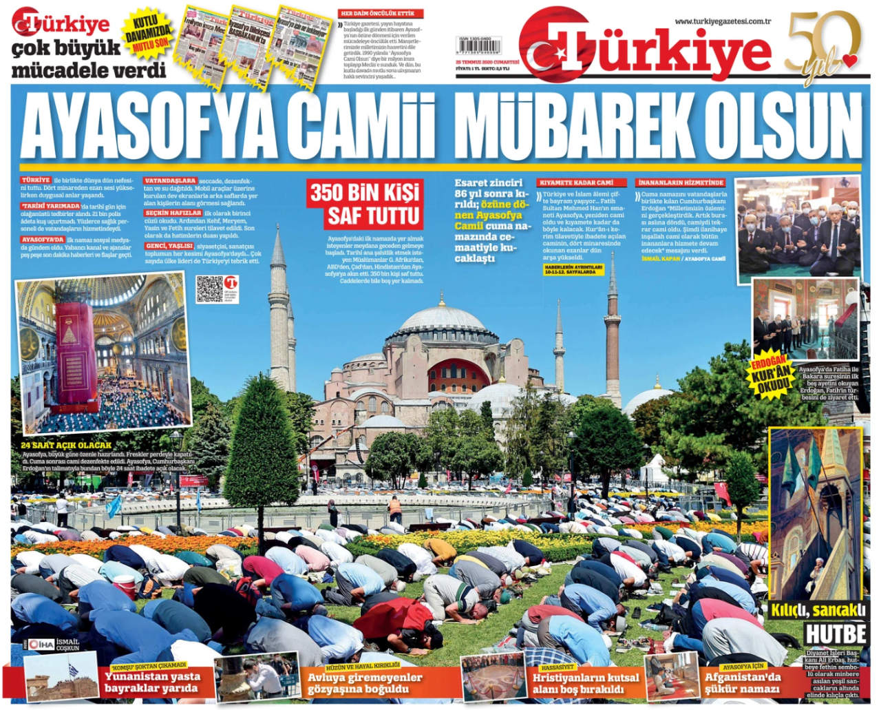 25 TEMMUZ 2020