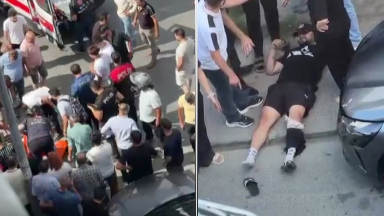 İstanbul'da sokak ortasında silahlı saldırı! 2 kişiyi hedef aldılar