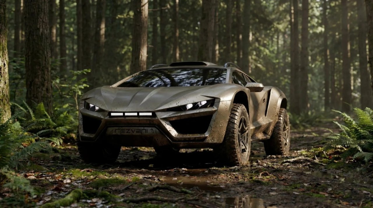 Lamborghini Huracan çöl canavarına dönüştü: Rezvani Dune'dan sadece 7 adet üretilecek