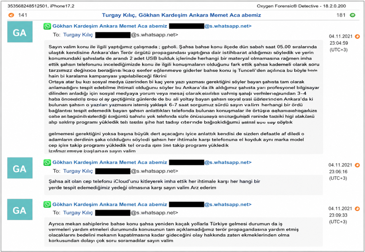 Tuncay Sonelin yazışmaları ortaya çıktı! Polise adam dövdürüp, telefonuna takip programı yükletmiş