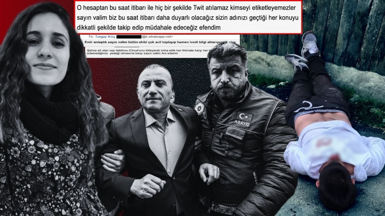  Tuncay Sonel'in yazışmaları ortaya çıktı! Polise adam dövdürüp, telefonuna takip programı yükletmiş