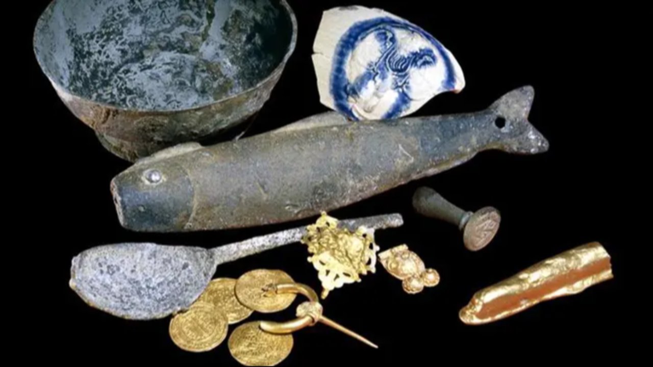 1300 yıldır gizlenen sır ortaya çıktı! Deniz dibinde büyük hazine bulundu