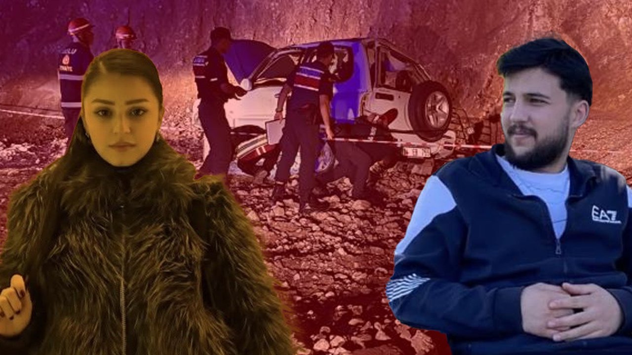 Ava giderken canlarından oldular! Cip, 15 metrelik uçuruma yuvarlandı