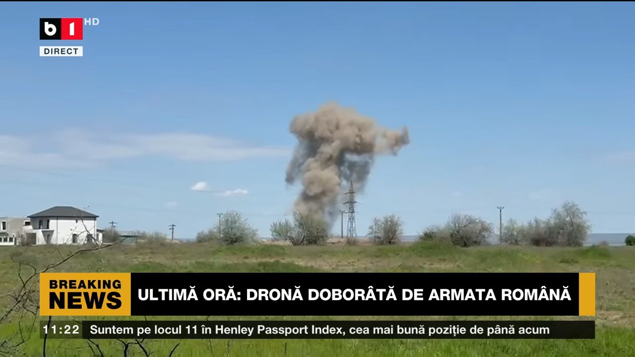Avrupa ülkesinin hava sahasında alarm! F-16'lar kimliği belirsiz İHA'yı vurdu