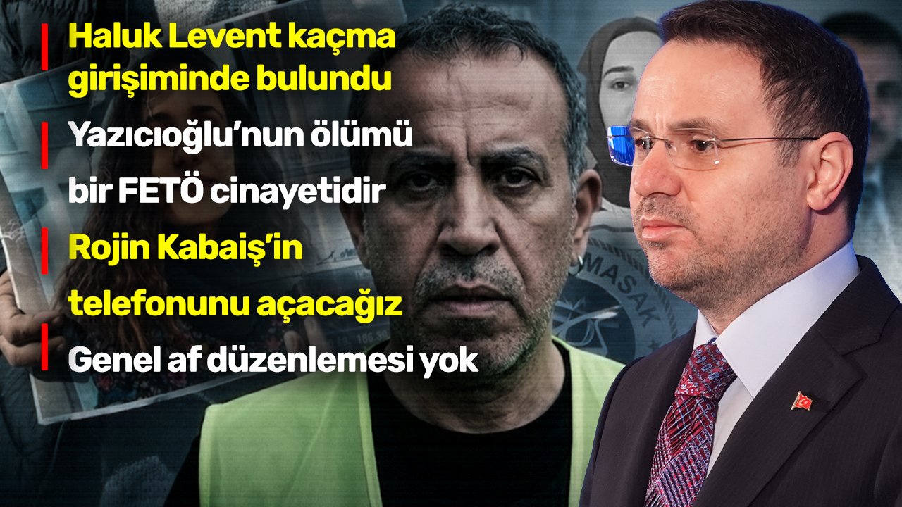 Bakan Gürlek, AHBAP soruşturmasının detaylarını anlattı!