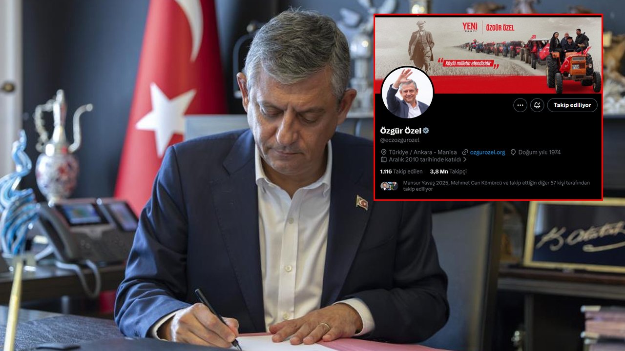 Özgür Özel'den sosyal medyada flaş hamle! Yeni Parti adını ilk defa kullandı