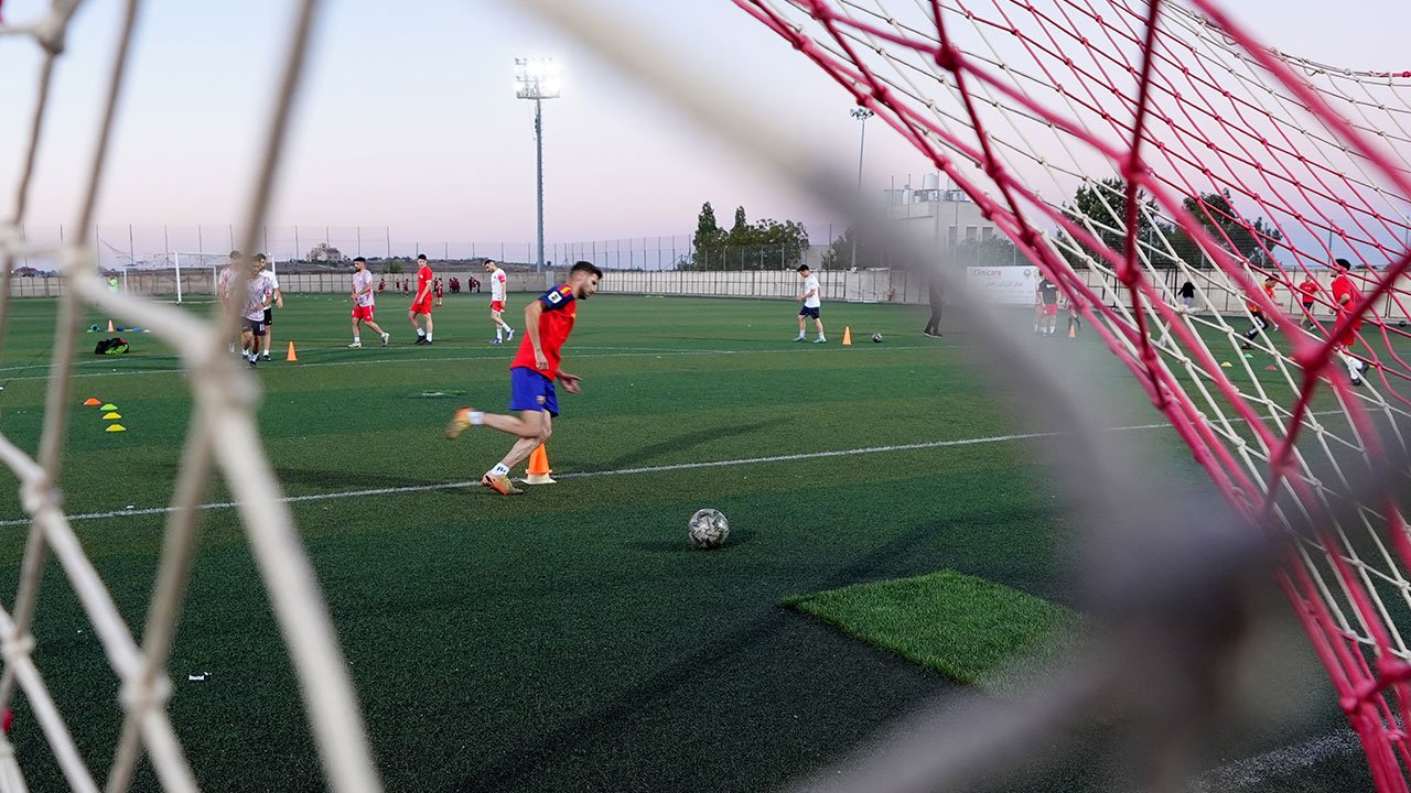 Savaşın gölgesinde futbola dönüş: Filistin kulübü 3 yıl sonra sahada