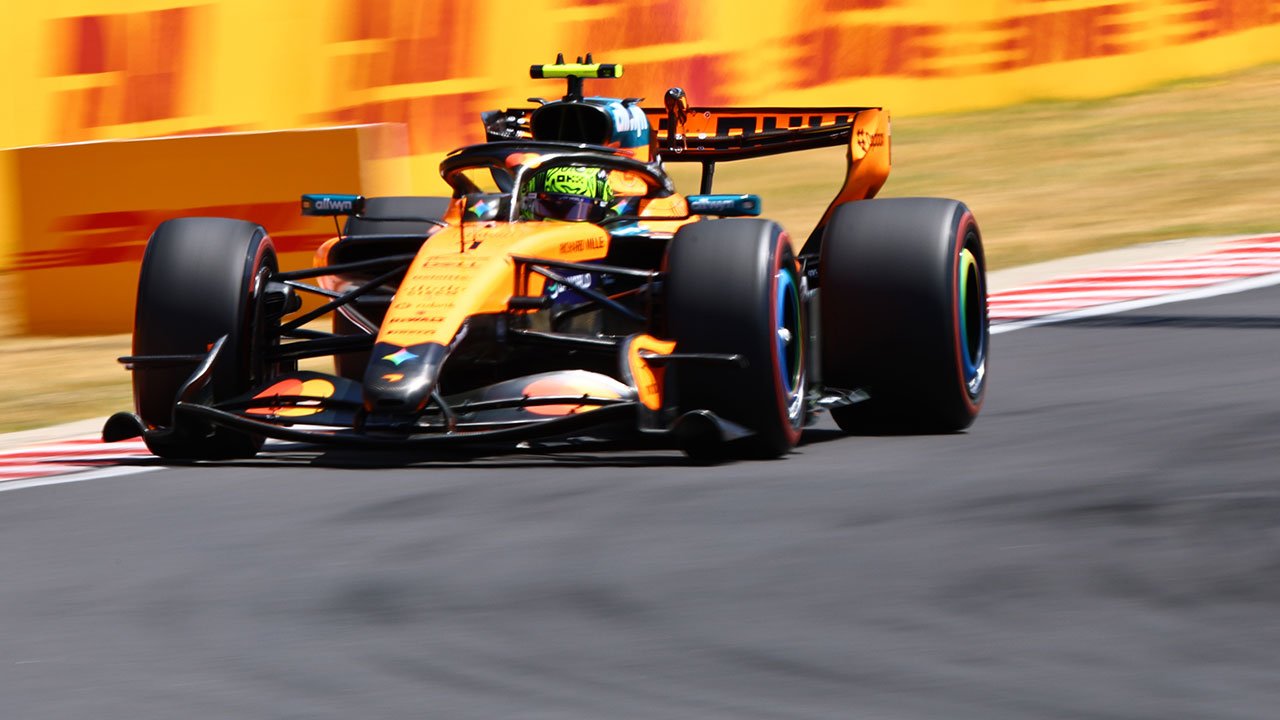 Formula 1 Macaristan GP'de pole pozisyonu Norris'in