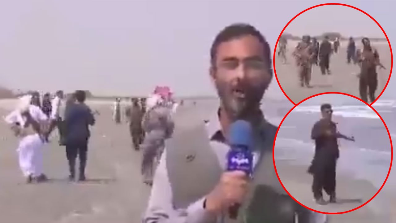 Silahını alan sahile koştu! Olası ABD kara saldırısına karşı İran halkı nöbette 
