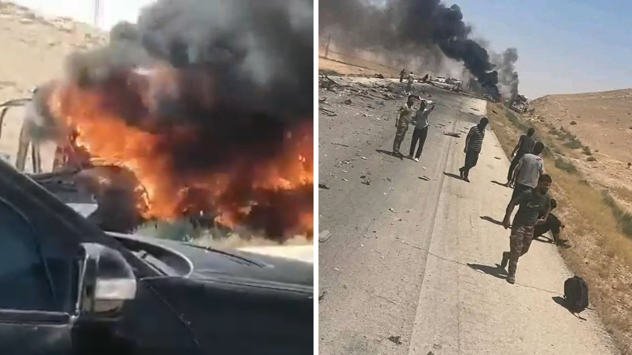 Suriye'de feci otobüs kazası: 35 ölü, 30 yaralı var