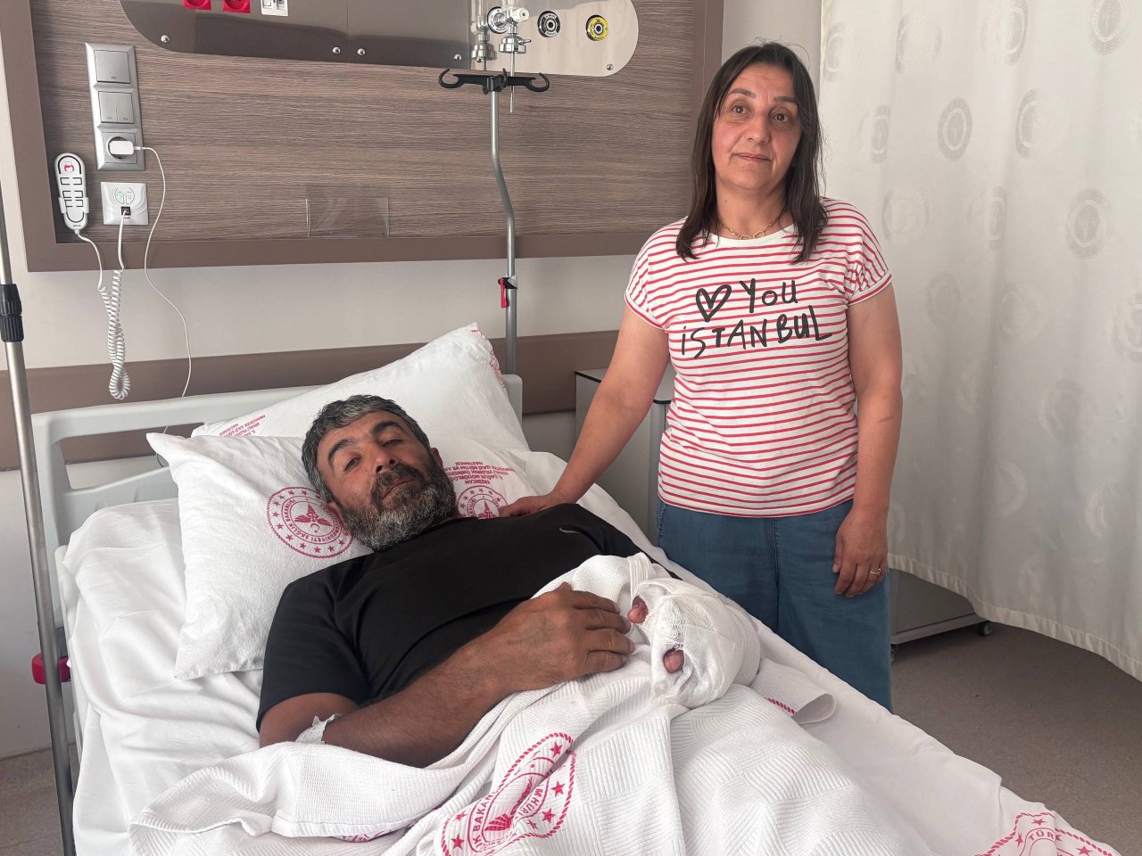 Ayı saldırdı, yere yıktı! Erzincanlı çiftçi kürekle hayatta kaldı