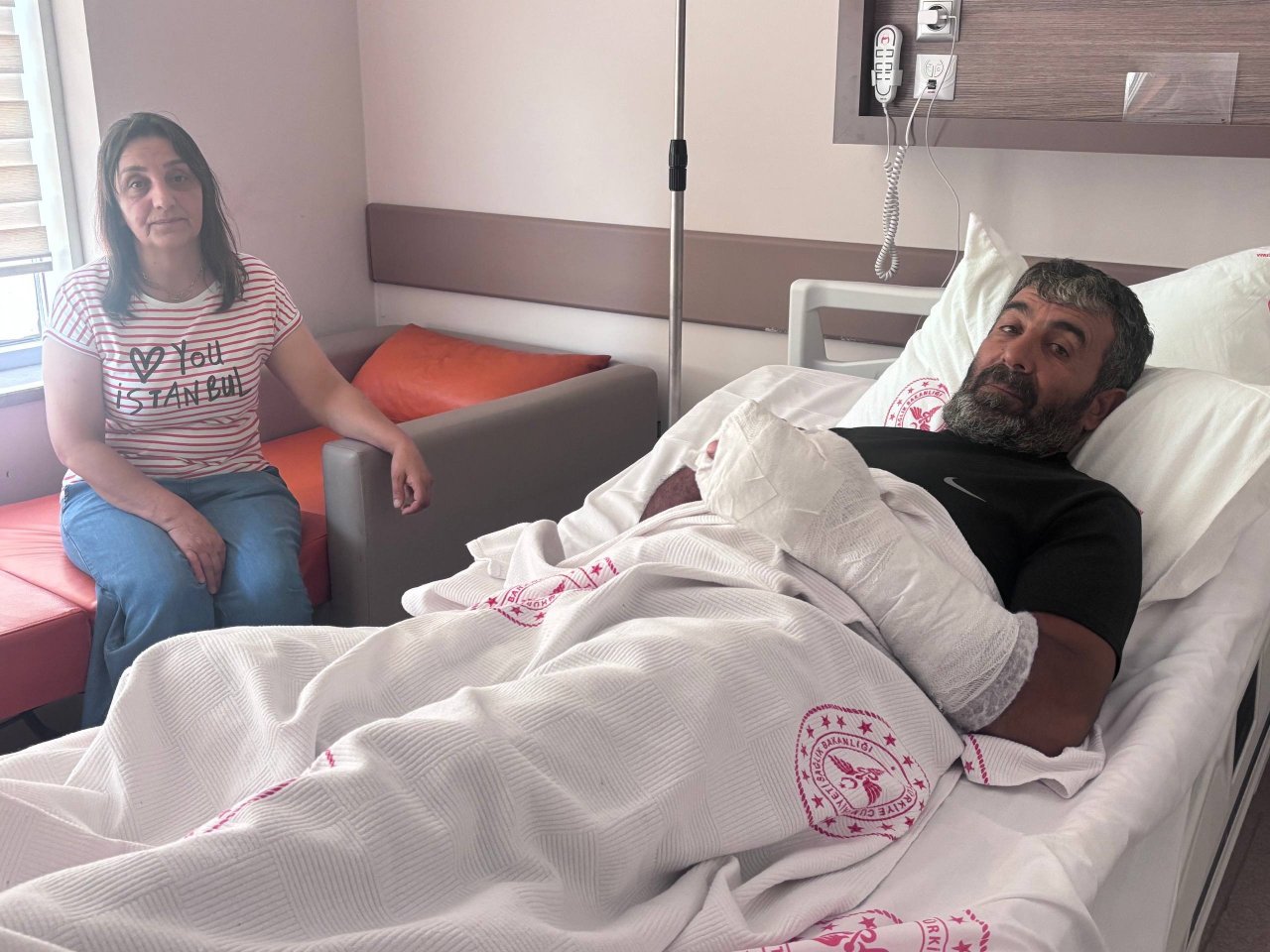 Ayı saldırdı, yere yıktı! Erzincanlı çiftçi kürekle hayatta kaldı