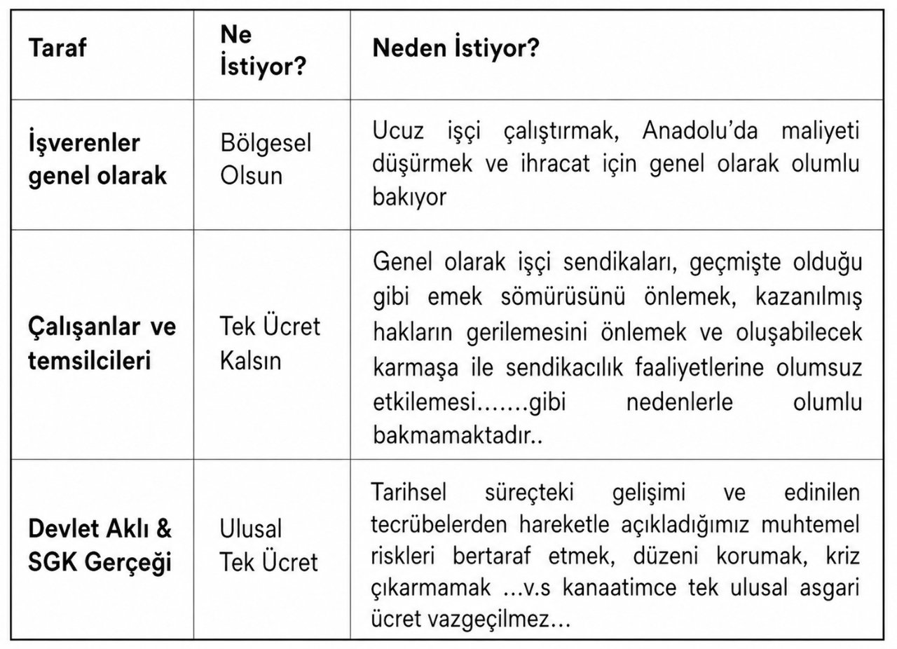 Bölgesel asgari ücret: Sistemik kaos neden kaçınılmaz? (2)