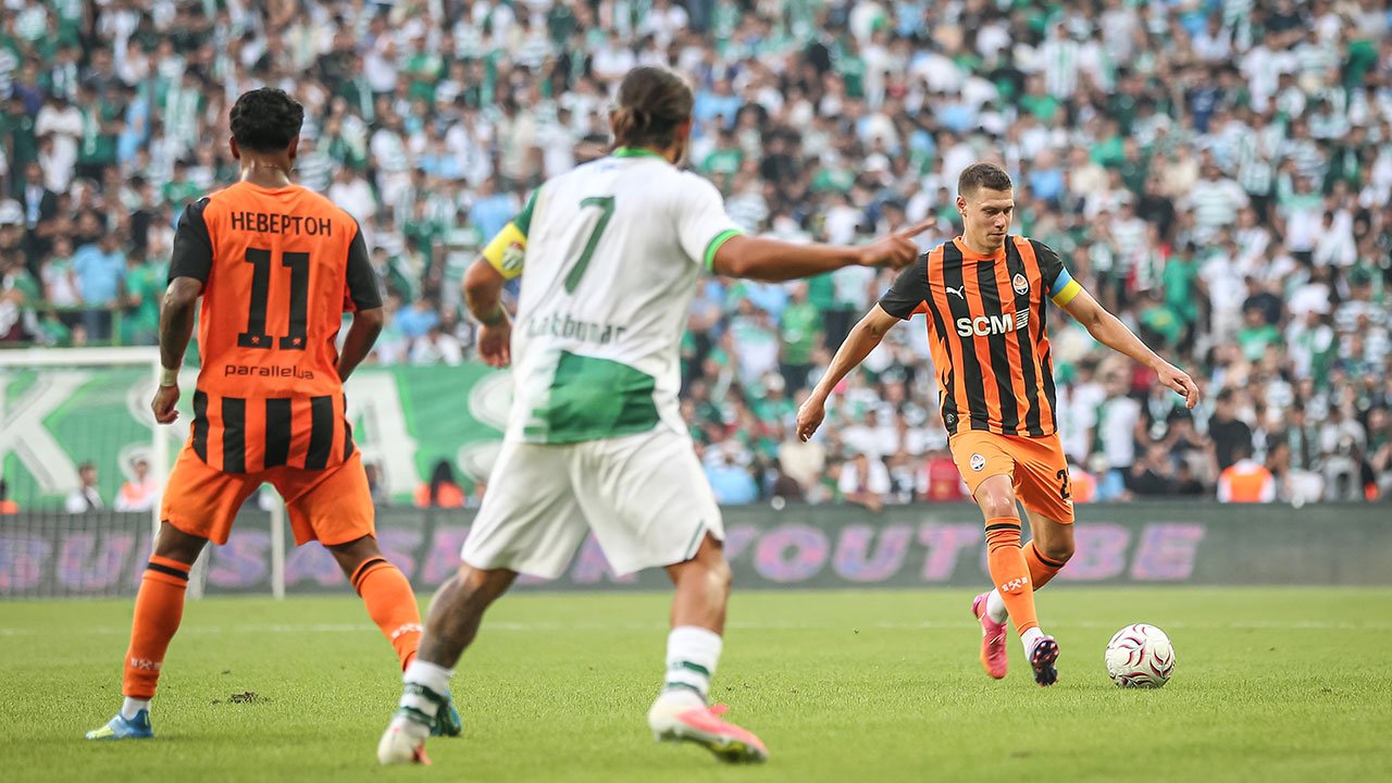 Bursaspor ile Shakhtar Donetsk yenişemedi