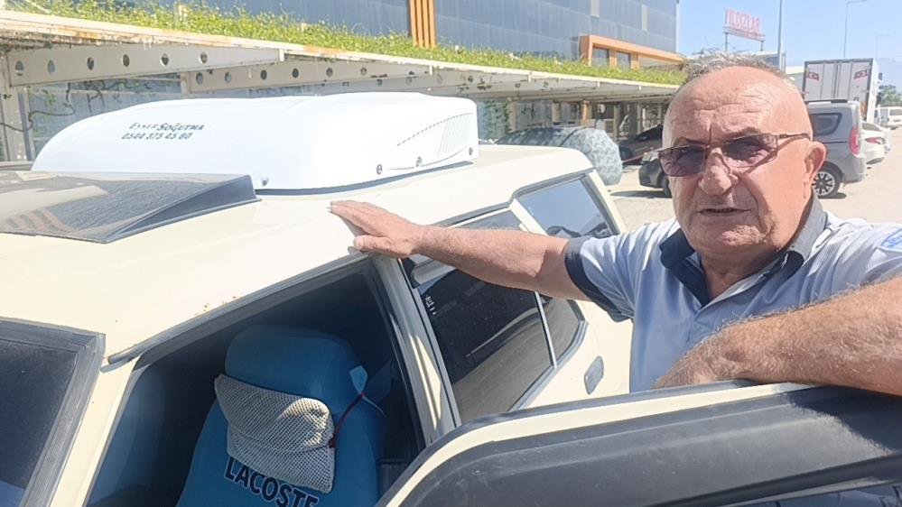 Sıcaklara dayanamadı! 1988 model aracına yaptırdığını gören bir daha bakıyor