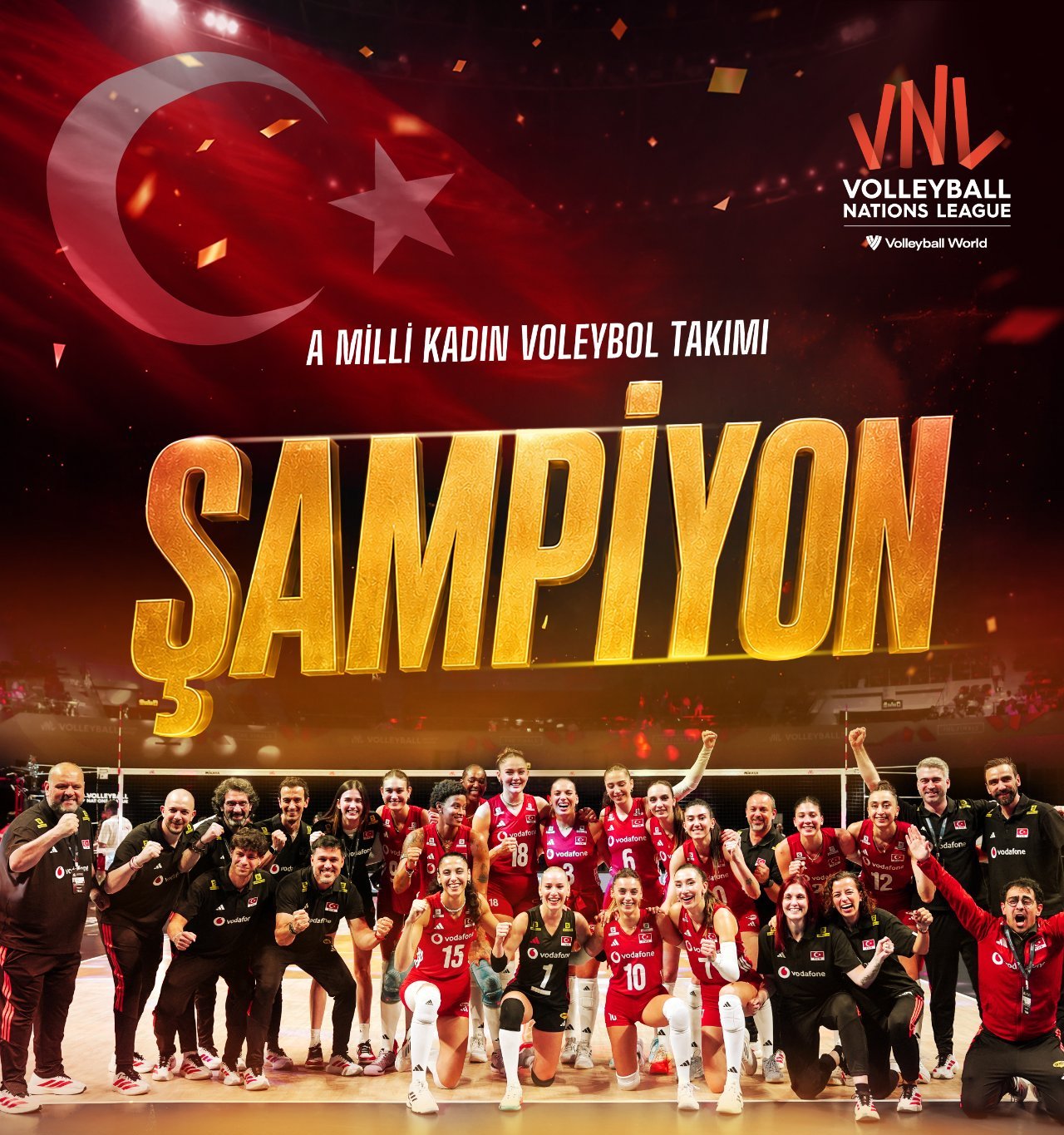 Türkiye Dünya Şampiyonu: Brezilyayı 3-1 yenerek kupayı 2nci kez kazanıyoruz