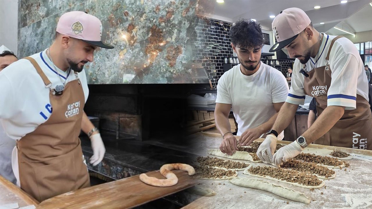 Ünlü şarkıcı Sefo tezgahın başına geçti! Kendi pidesini yaptı, şekli dikkat çekti
