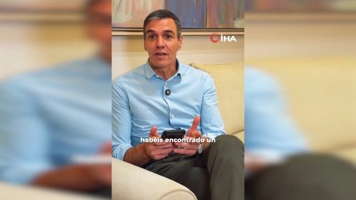 İspanya Başbakanı Sanchez’den Gazzeli gençlere videolu mesaj: Sizi unutmadık