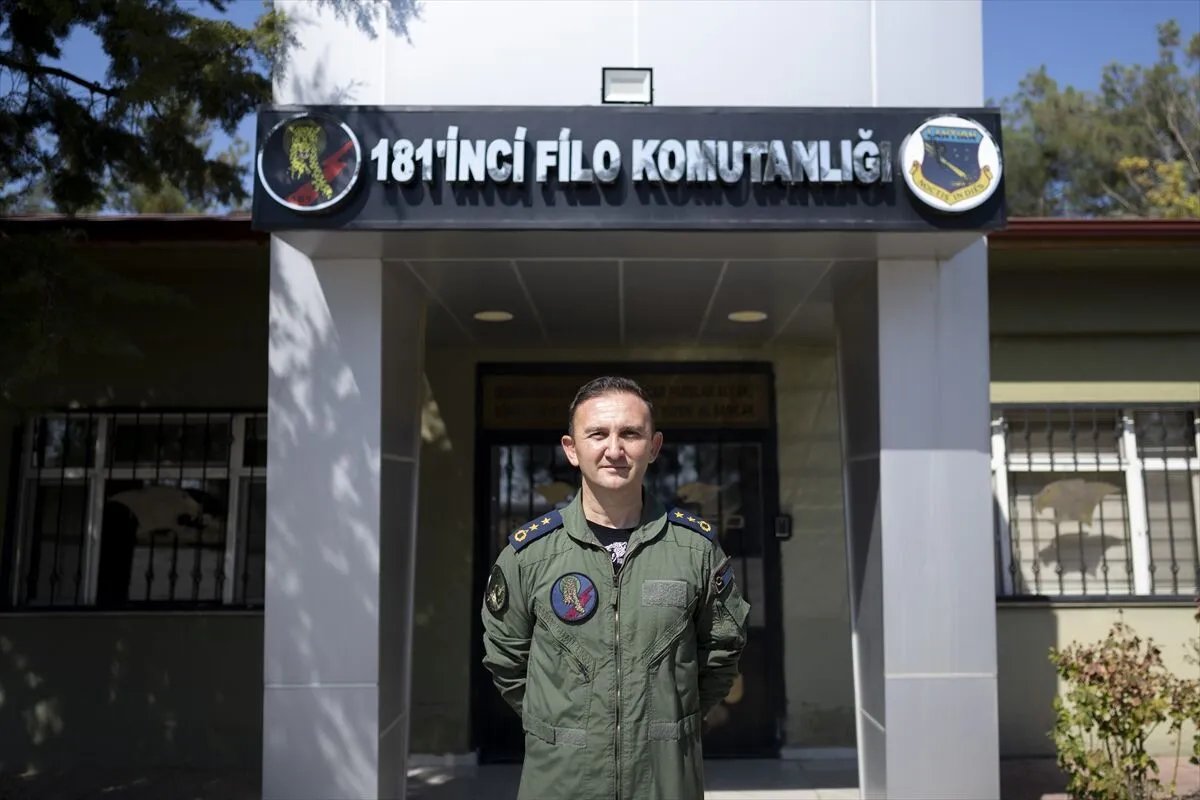 Pars Filo Komutanı Hava Pilot Yarbay Özdemir
