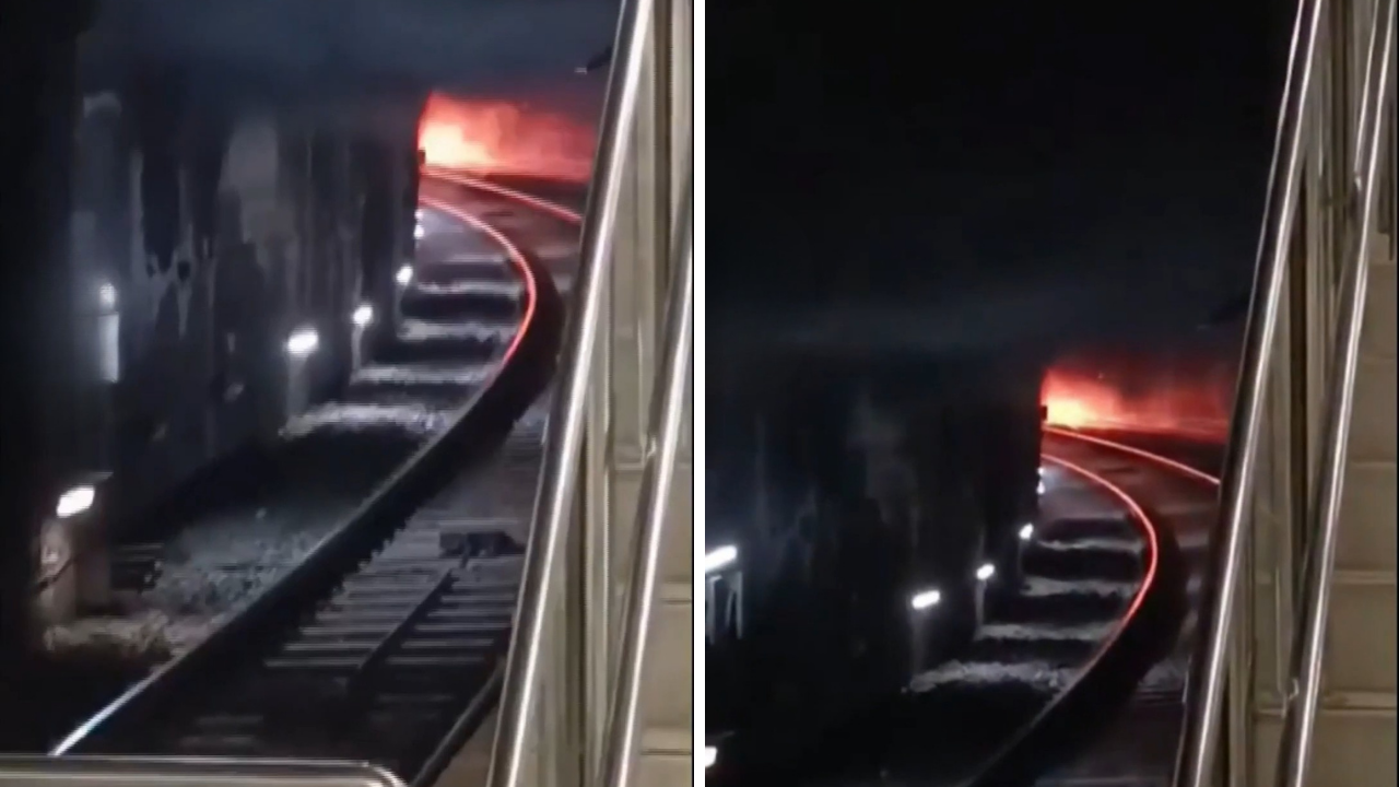 Barcelona metrosu alevlere teslim! 39 kişi hastanelik oldu