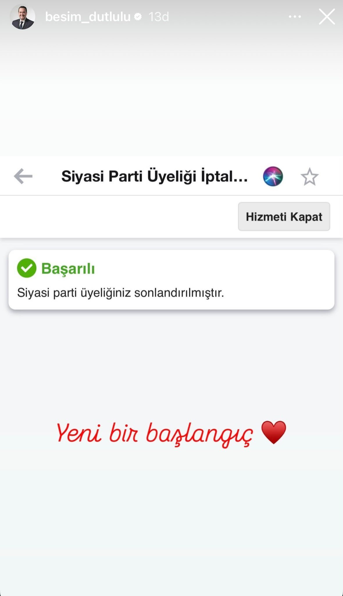 Manisa Büyükşehir Belediye Başkanı CHPden istifa etti