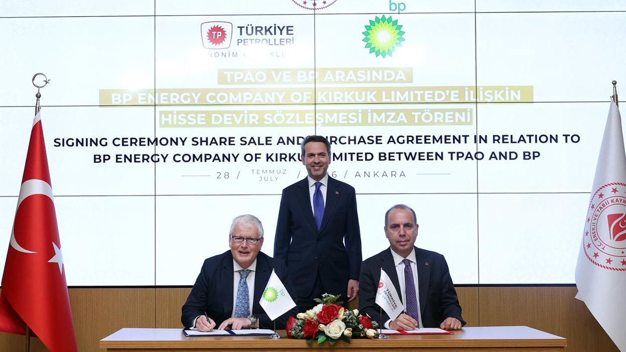 Türkiye enerjide sınırları aşıyor! TPAO, Kerkük'teki petrol sahalarına ortak oldu
