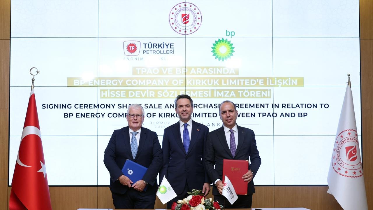 Türkiye enerjide sınırları aşıyor! TPAO, Kerkük'teki petrol sahalarına ortak oldu