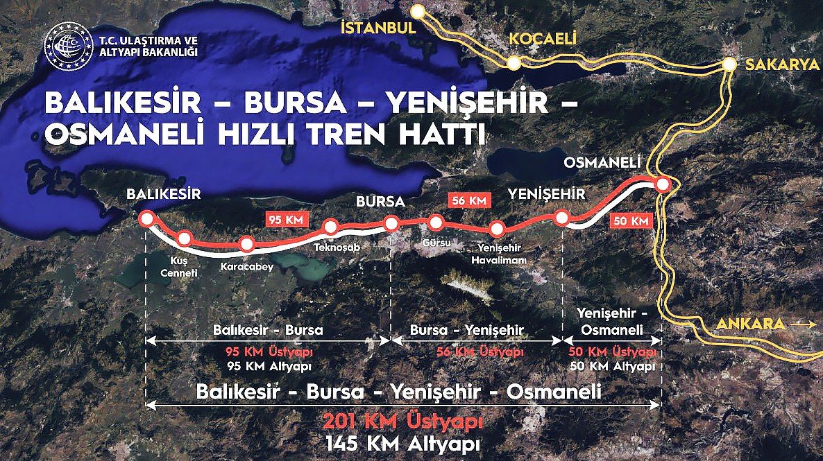 Yolculuk 2 saat 15 dakikaya düşecek! İstanbul, Ankara, Bursa... Çok az kaldı