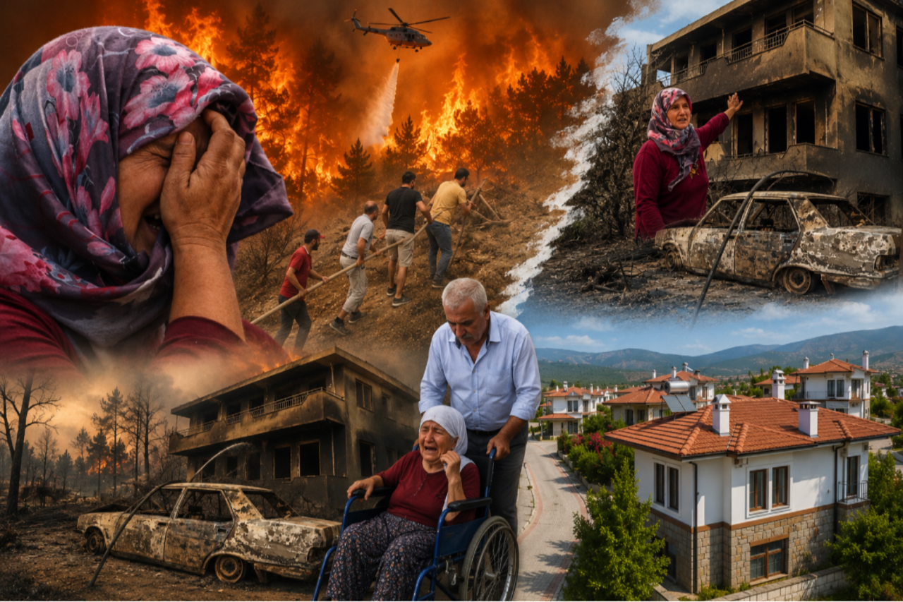 11 gün süren felaket! Türkiye tarihinin en büyük orman yangını! Ayakta hiç ev kalmadı… Manavgat yangının üzerinden 5 yıl geçti