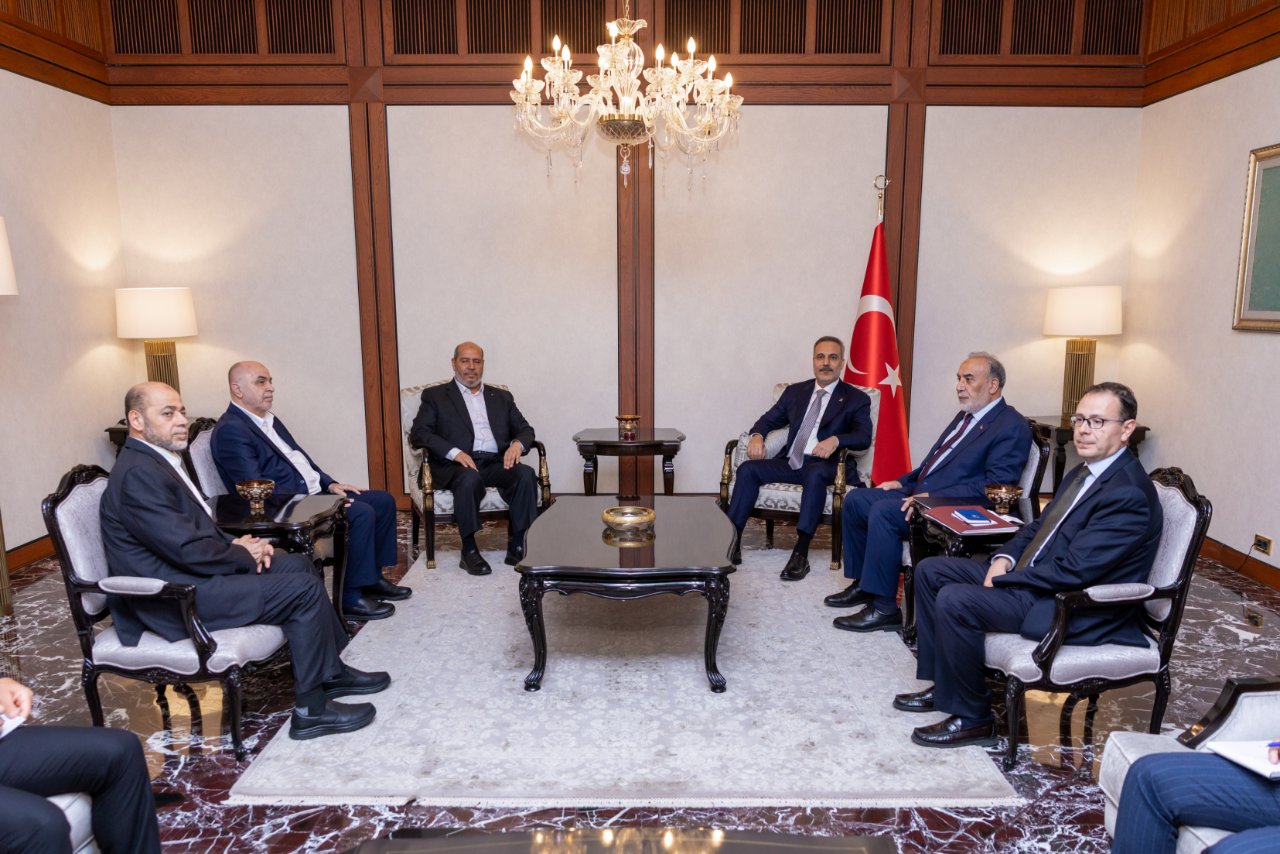 Hamas lideri Halil el-Hayye Türkiye'de! Bakan Fidan ile görüştü
