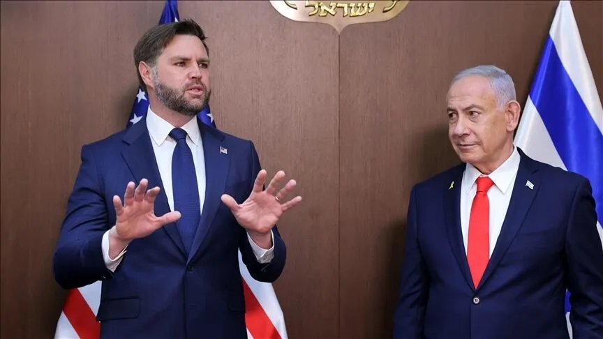 "İsrail hükümeti Amerikan siyasetini etkiliyor" demişti! Vance ile Netanyahu buluştu