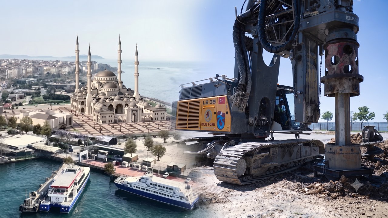 Kadıköy Rıhtım Camisi'nde tarihi an! İnşaat resmen başladı
