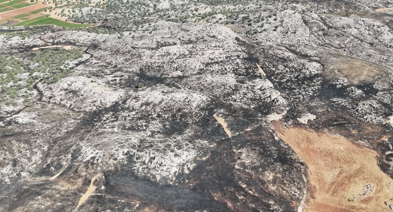 Adıyaman'daki yangın söndürüldü
