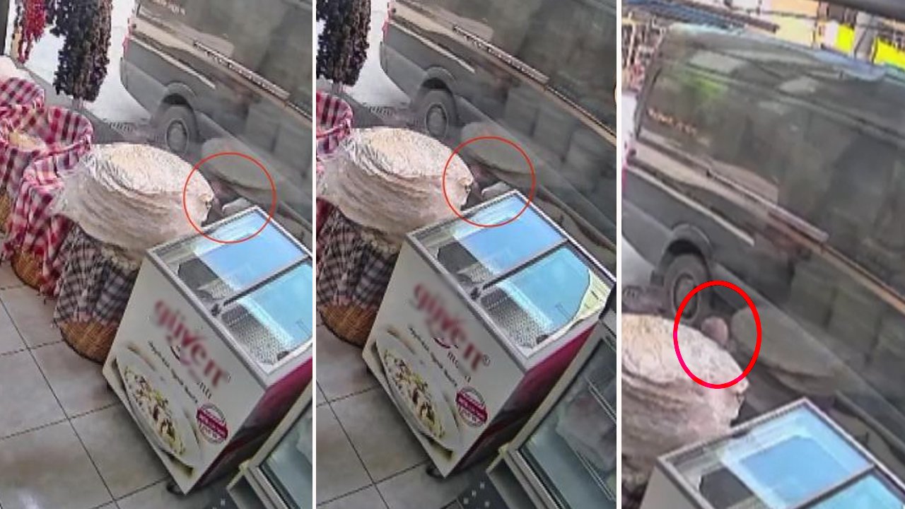 Yürekleri ağza getiren kaza! Kamyonetin altında kalan çocuk emekleyerek çıktı
