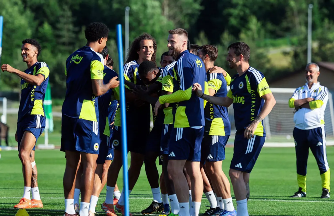 Fenerbahçe'nin Topuk Yaylası kampından