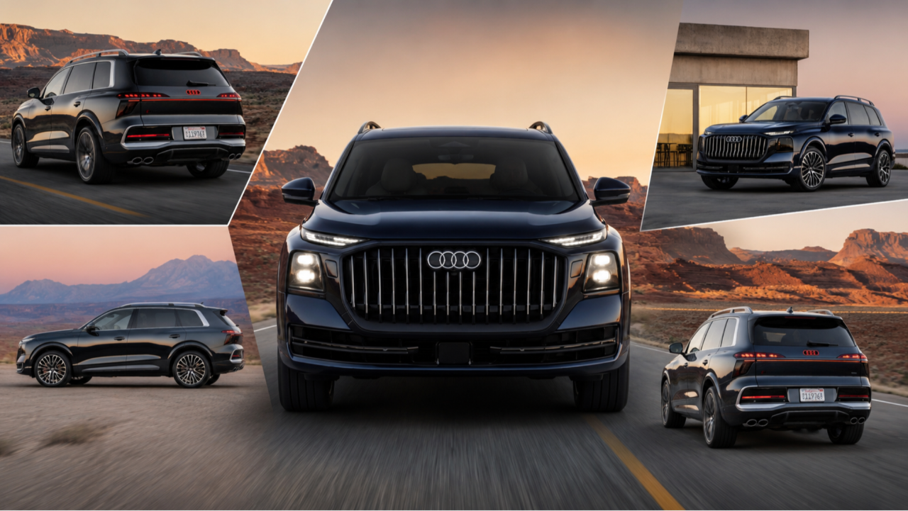 Audi'nin yeni amiral gemisi tanıtıldı! Audi Q9’dan ultra lüks SUV segmentine iddialı giriş