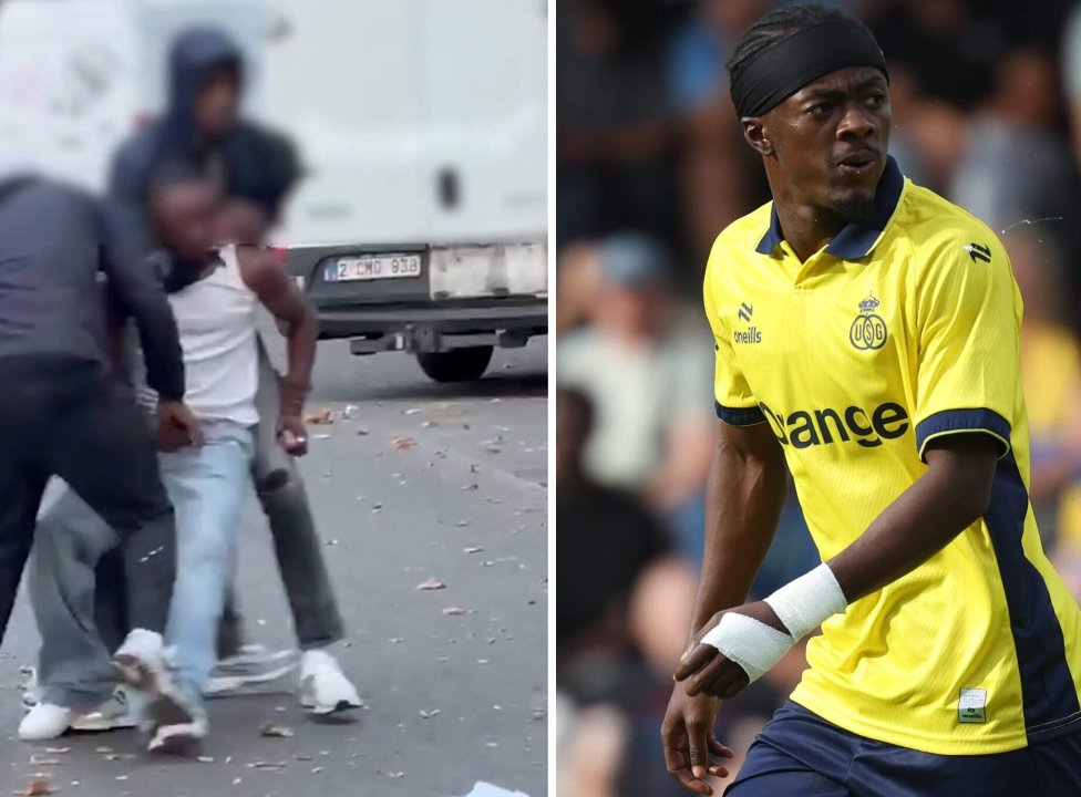 Avrupa'nın göbeğinde dehşet: Ünlü futbolcuyu aracından sürükleyip soydular!