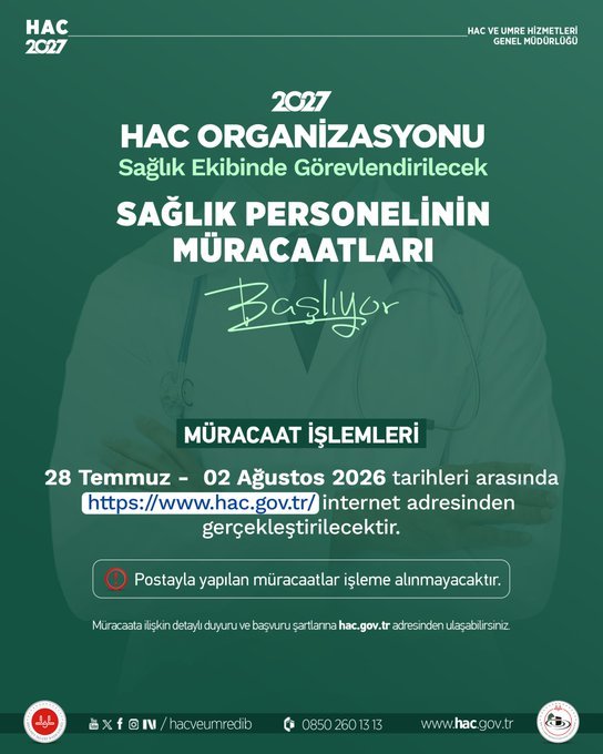 Sağlık Bakanlığı hac görevlendirme başvuru takvimi belli oldu! Hac sağlık personeli başvurusu nasıl yapılır, başvuru şartları neler?