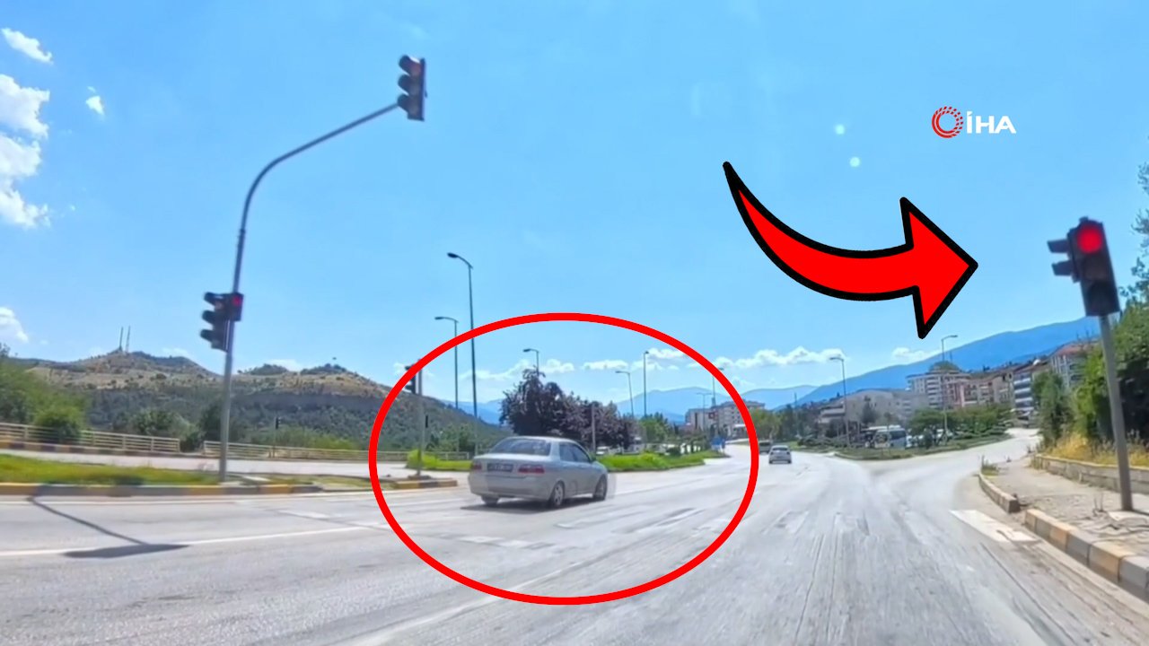 Trafik kurallarını hiçe saydılar! Karabük'teki tehlikeli ihlaller saniye saniye kamerada