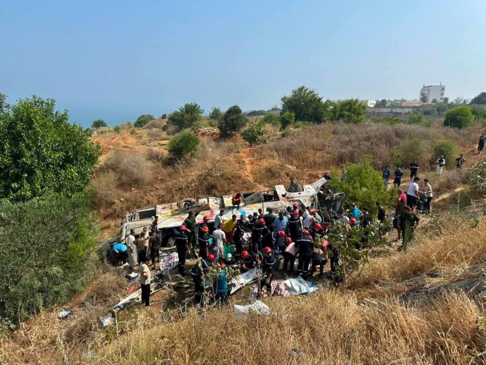 Cezayir'de katliam gibi kaza! En az 25 ölü var