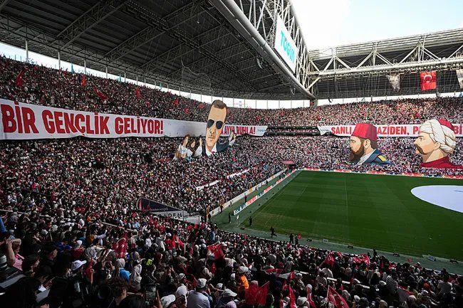 Cumhurbaşkanı Erdoğan'a özel koreografi: Detaylar dikkat çekti