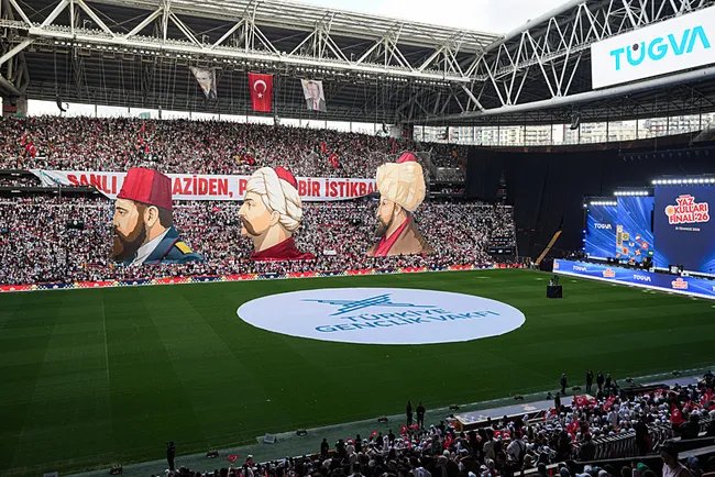 Cumhurbaşkanı Erdoğan'a özel koreografi: Detaylar dikkat çekti