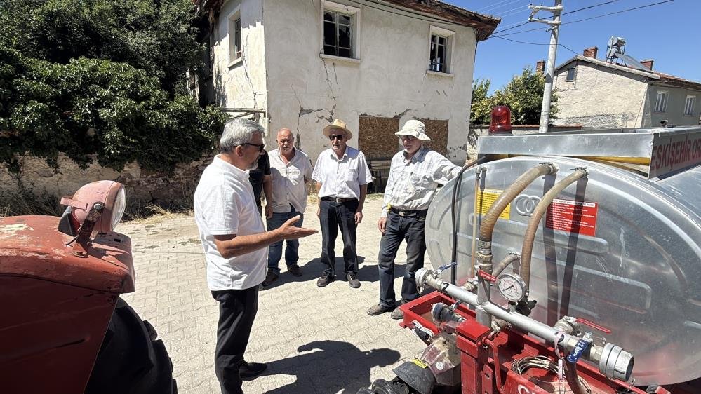 Köylülerin 52 kişilik nöbeti! Yangınlara karşı 7 gün 24 saat teyakkuz halindeler