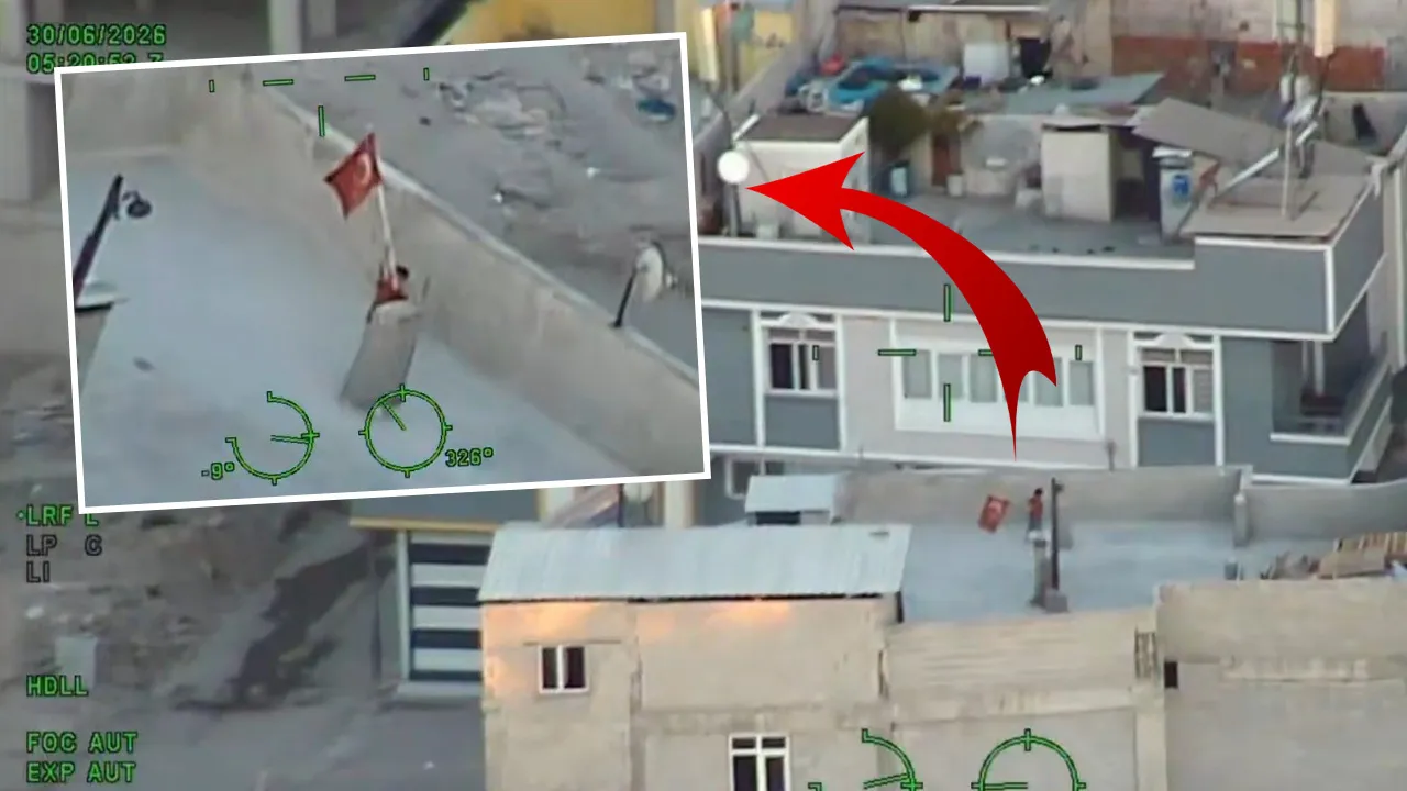 Polis helikopterini Türk bayrağıyla selamlamıştı! Küçük Abdullah'a Emniyet'ten sürpriz