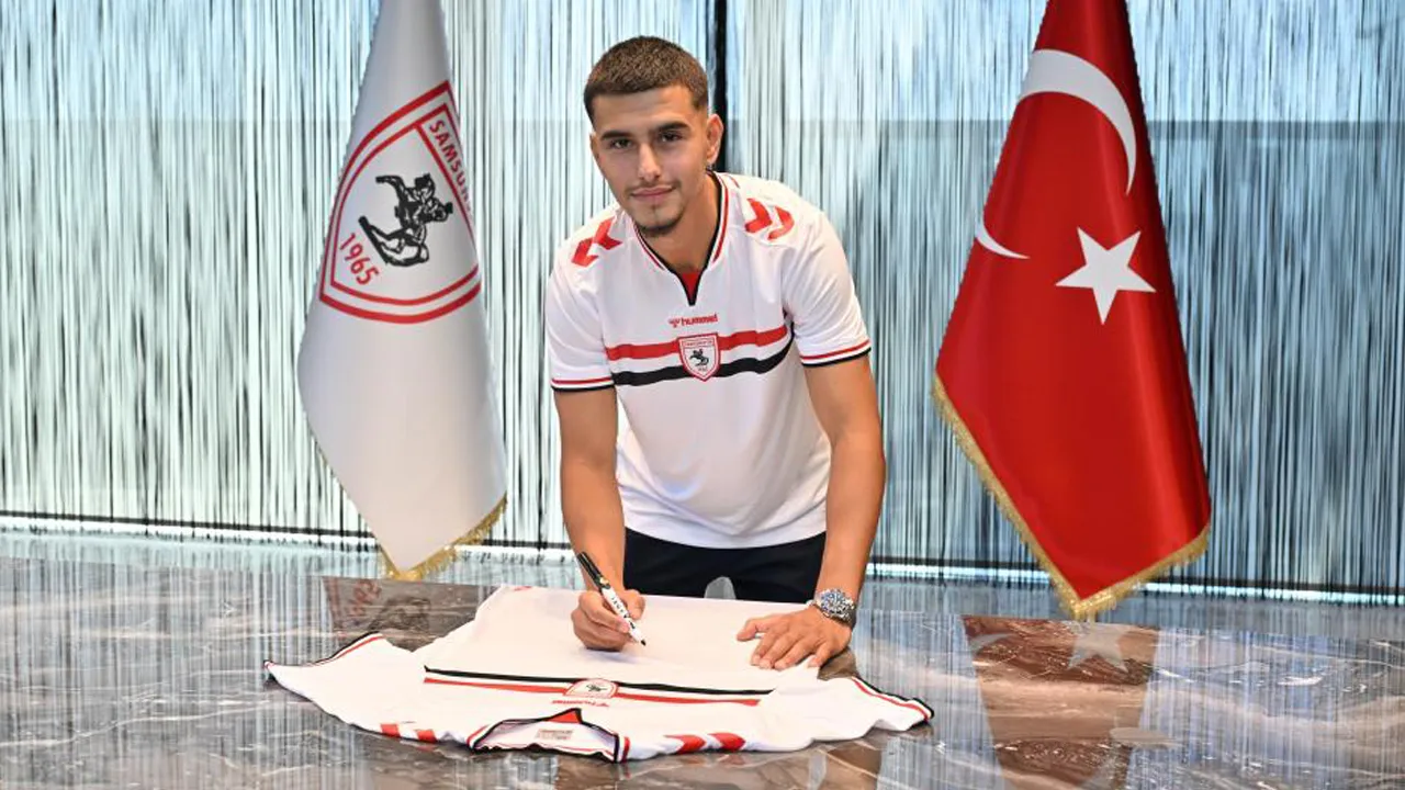 Samsunspor'da transfer açıklandı: Ailemize hoş geldin