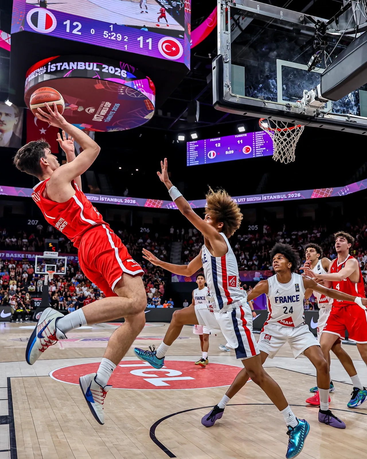 Türkiye-Sırbistan basketbol maçı ne zaman, hangi kanalda? U17 Dünya Kupası Basketbol yarı finali bu akşam!